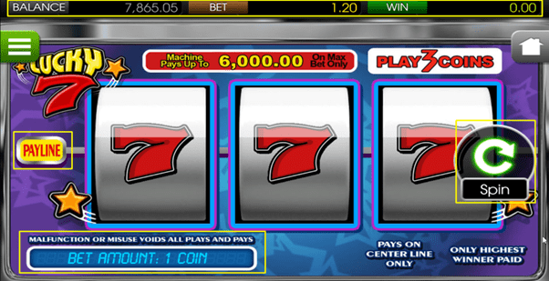 Hướng dẫn chơi Lucky7 tại 8xbet Casino